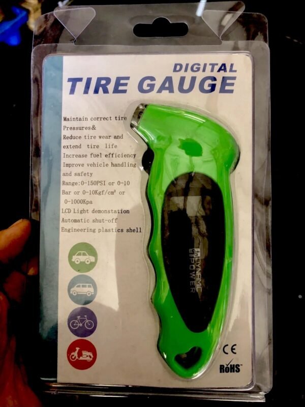 New RoHS Green Digital Tire Pressure Gauge Applicable to various models