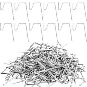 100 Pieces Christmas Light Hook Gutter Grid Hooks For Outside Decoration Silver
