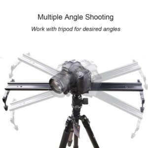 Aluminum Alloy Camera Slider 60cm Dolly Track
