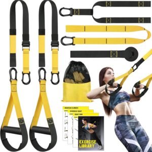 Home Resistance Training Kit with Handles, Door Anchor Heavy Duty Exercise Bands