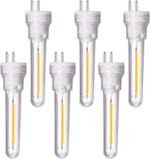 S14 Replacement LED Bulb 1.5W 6 Pack Replacement String Light Bulbs Waterproof