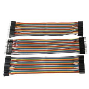 120pcs 5.9"Dupont Breadboard Jumper Wire Female to Female 1pin-1pin 2.54mmCables