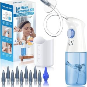Ear Wax Removal Cleaner Kit FSA Eligible Items Safe Ear Flushing Kit for Adults