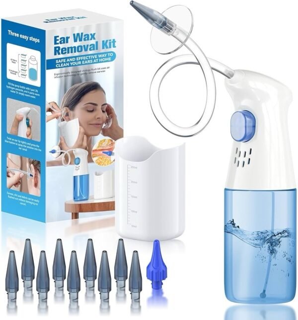 Ear Wax Removal Cleaner Kit FSA Eligible Items Safe Ear Flushing Kit for Adults
