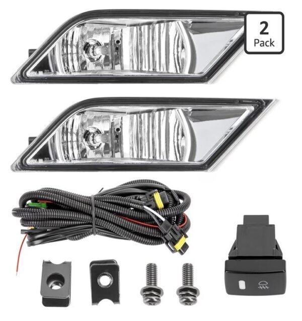Fog Lights fit for 2011-2013 Honda Odyssey Replacement Assembly Halogen Bulbs ……